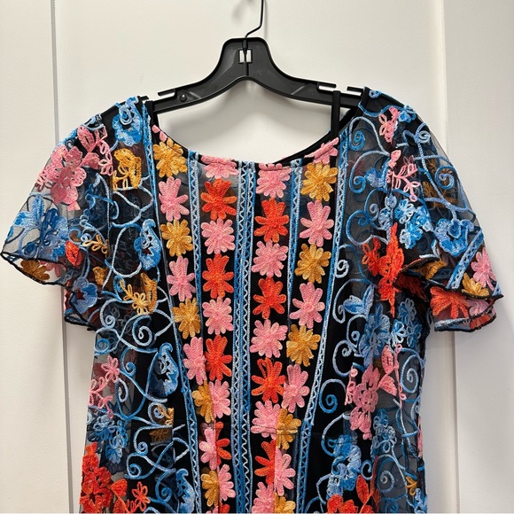 NWT Eva Franco Embroidered Dress XL - Picture 2 of 5